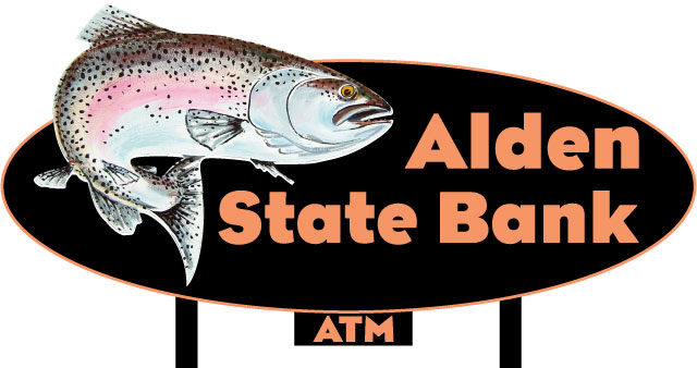 Sketch for Alden State Bank Mosaic Sign