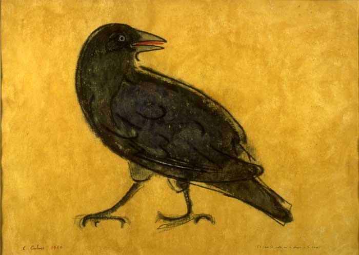 Charles Culver portrait of Peter the Crow