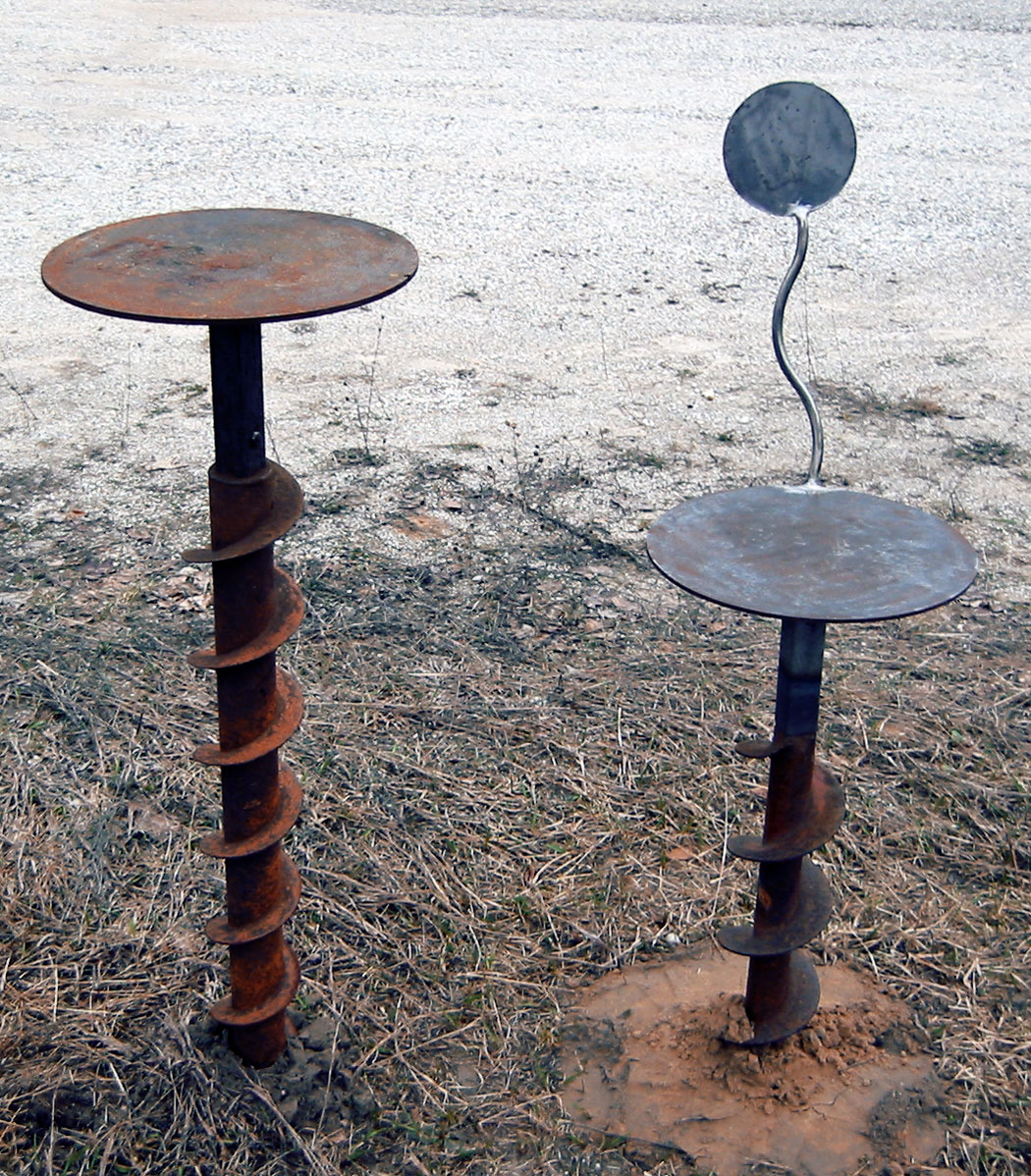 Screw it! Chair + Table Set, Recycled Steel