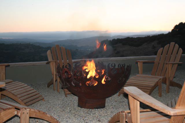 Great Bowl O' Fire 37 Inch Sculptural Firebowl™ Salinas, CA
