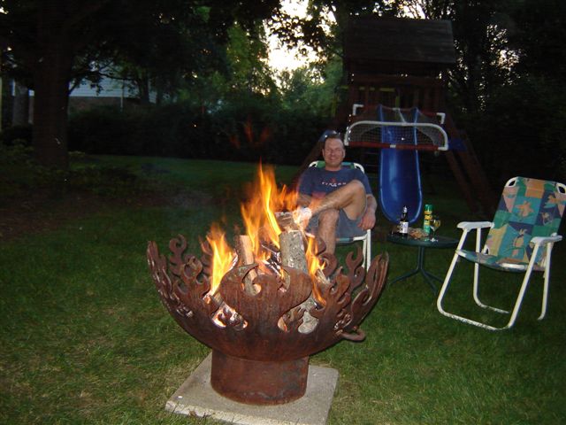 Great Bowl O' Fire 37 Inch Sculptural Firebowls™ Rochester, MI