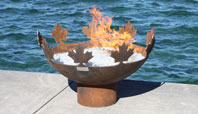 The Big Bowl O' Canada Sculptural Firebowl
