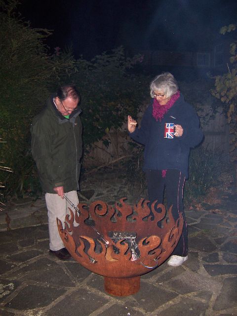 Great Bowl O Fire firepit in England