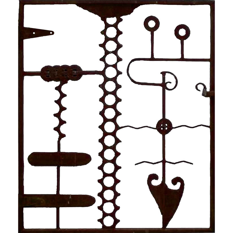 legba veve abstract gate