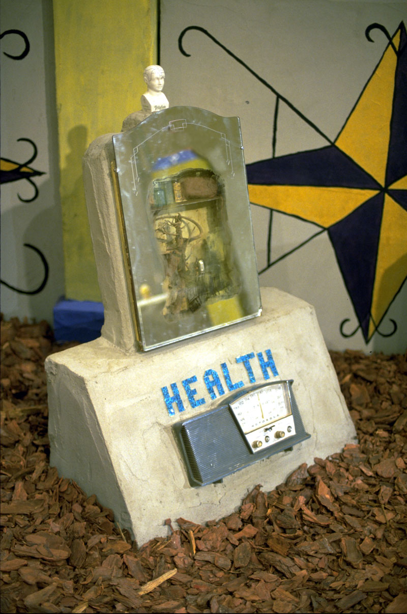 Radio Ancestrale Installation health gravestone