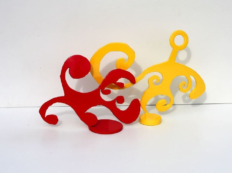 Fire Imps: Playful, Colorful Sculpture for Your Home