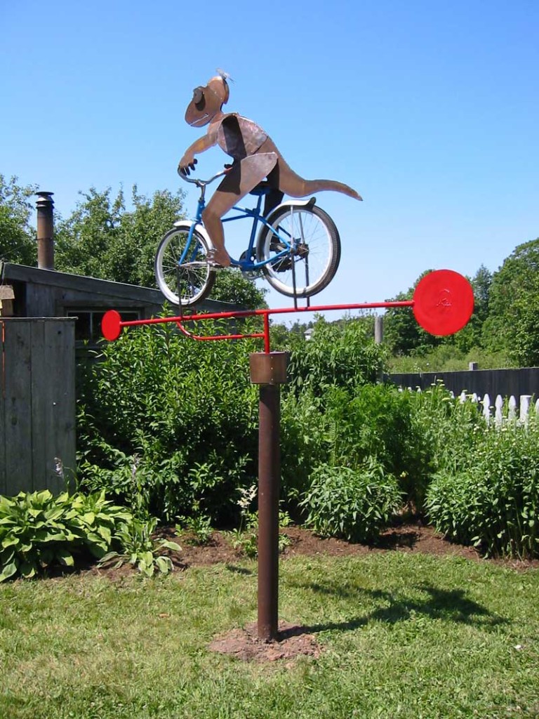 Wind Vane Commissioned by Cycling Salamander Gallery