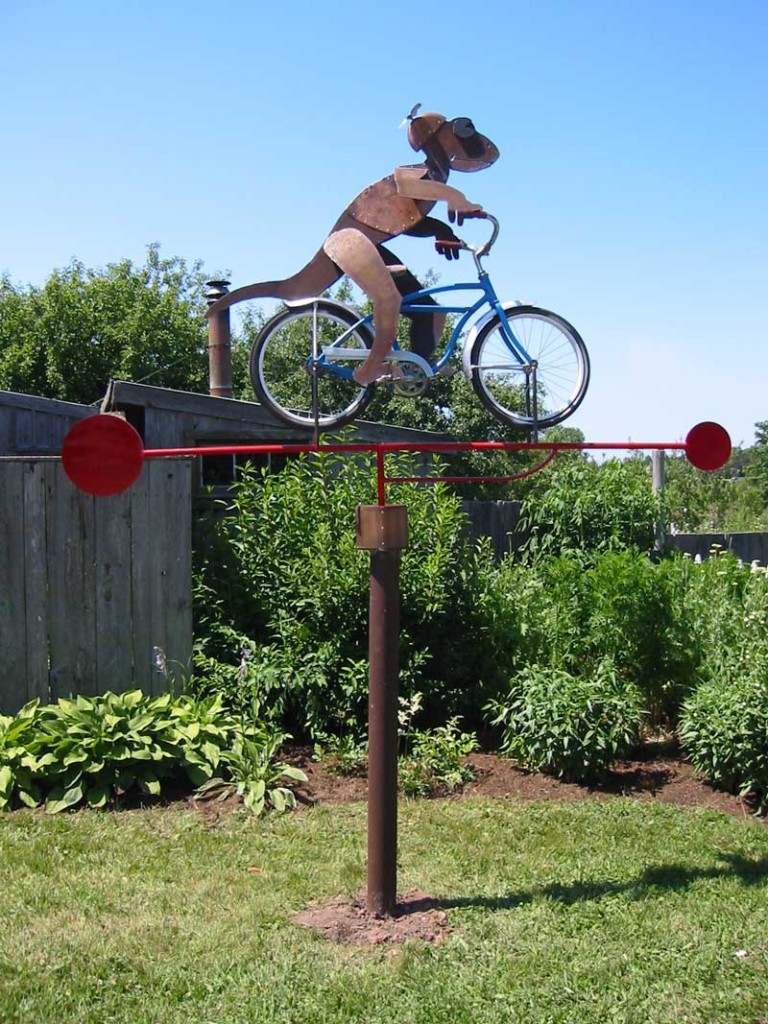 Wind Vane Commissioned by Cycling Salamander Gallery