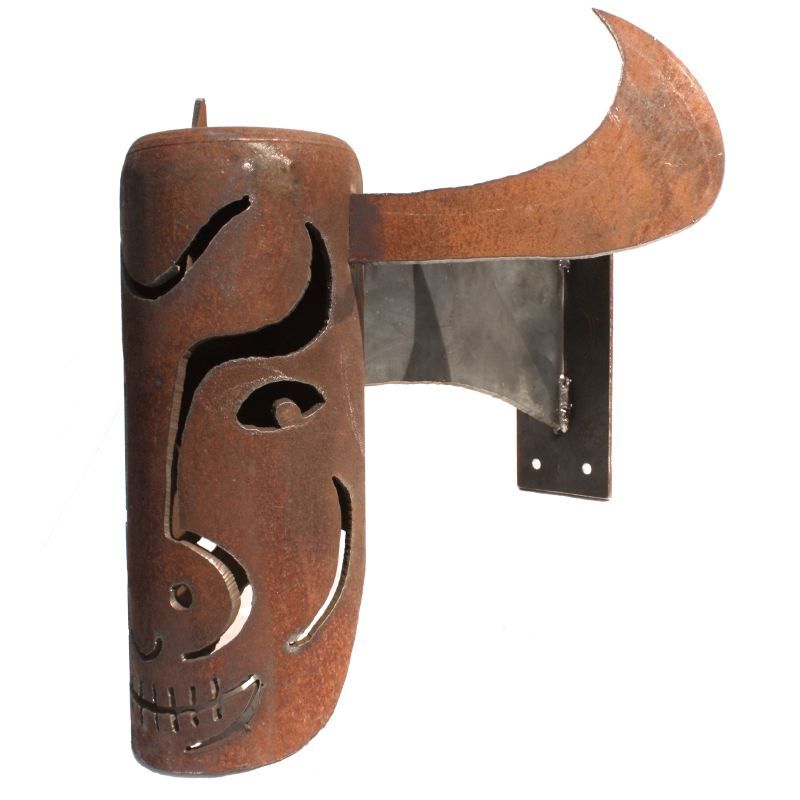 African Cow Mask — Masquerade Bell Lantern Series
