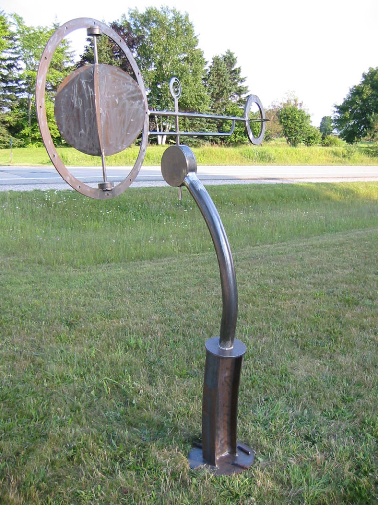 Galaxy No. 2, Kinetic Wind Vane Sculpture