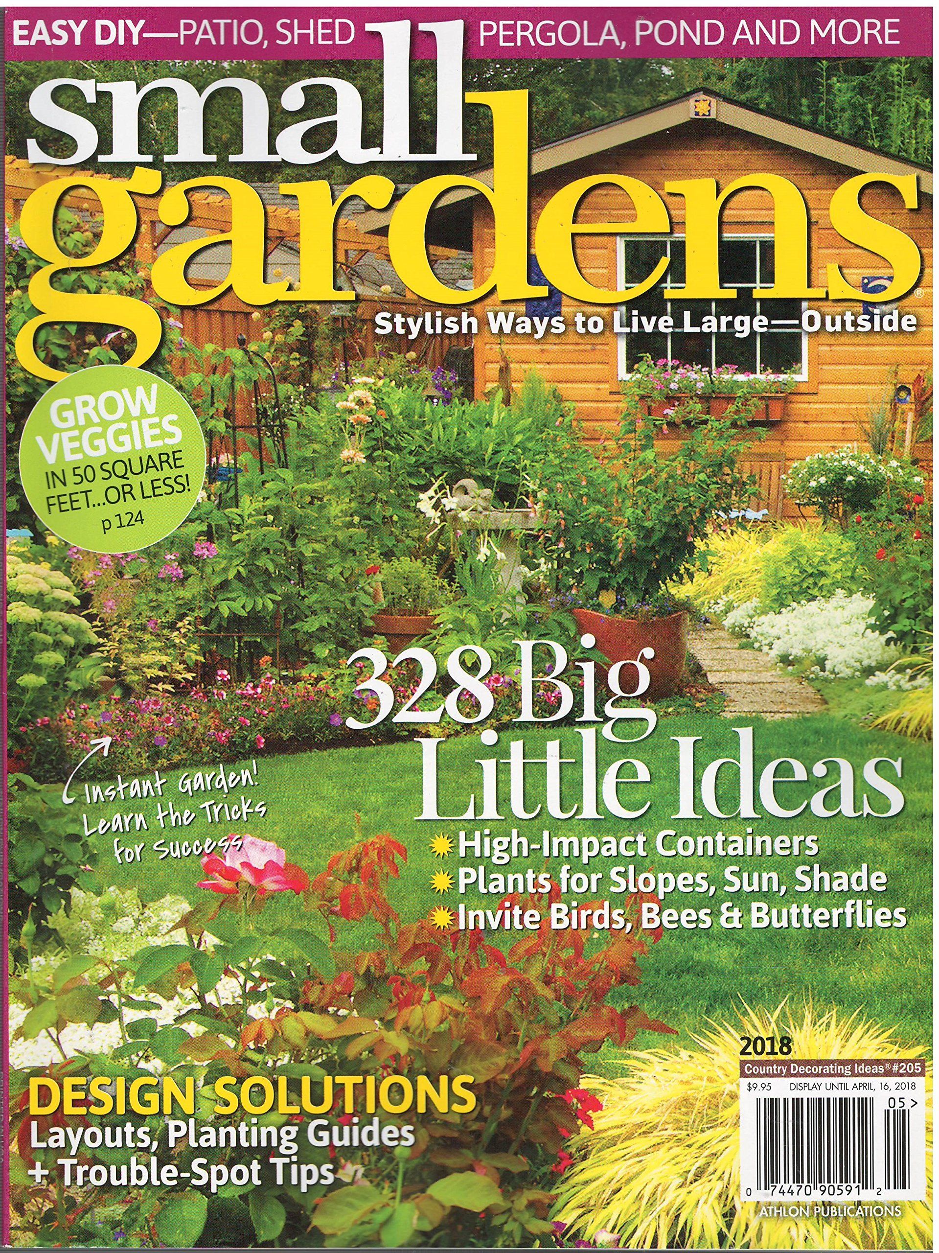 small gardens magazine