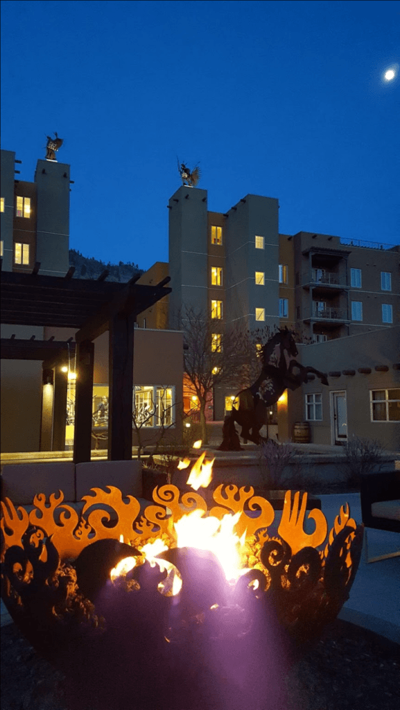 Great Bowl O' Fire at Spirit Ridge Vineyard Resort & Spa, Osoyoos, BC