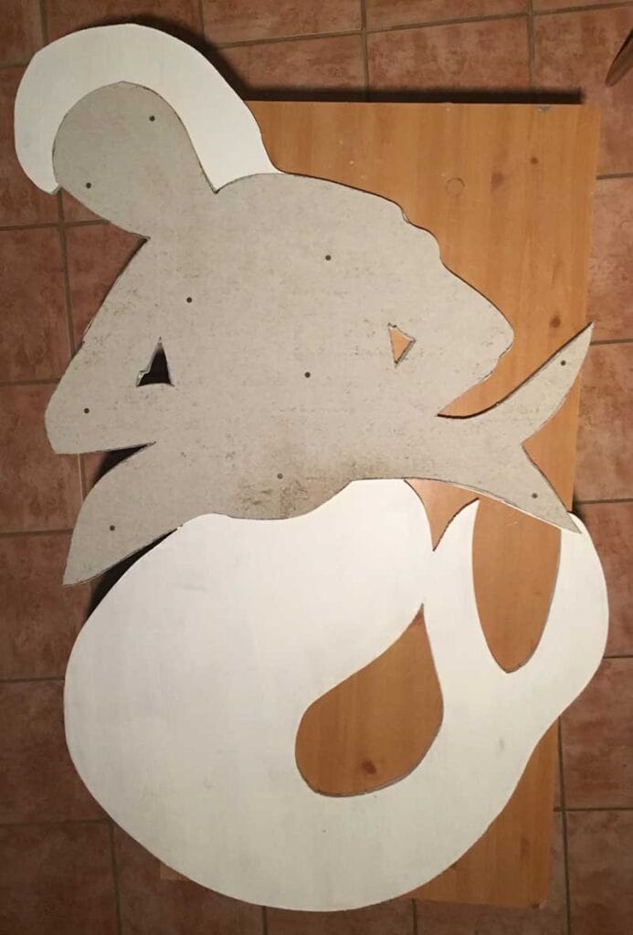 La Siren III Mosaic in progress