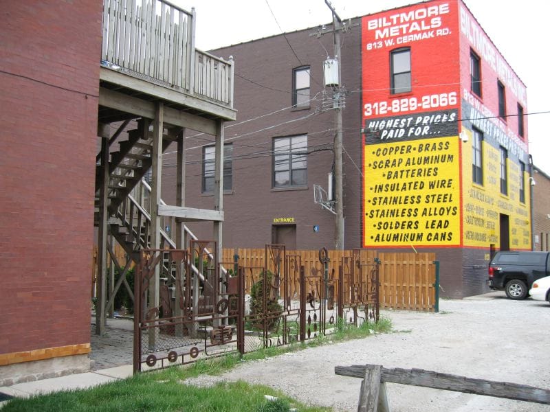 Scrap Iron Fence Part Two, Chicago, IL 2003