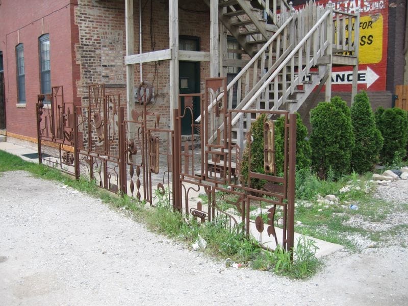 Scrap Iron Fence Part Two, Chicago, IL 2003