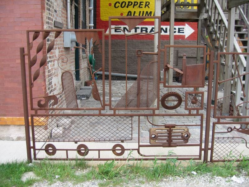 Scrap Iron Fence Part Two, Chicago, IL 2003