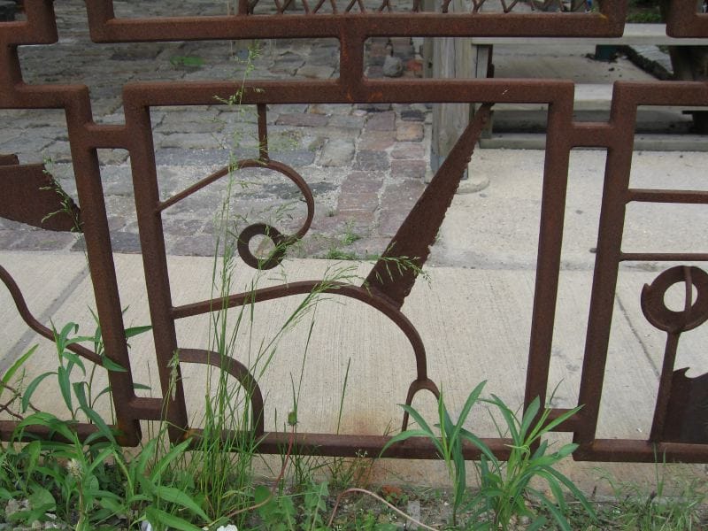 Scrap Iron Fence Part Two, Chicago, IL 2003