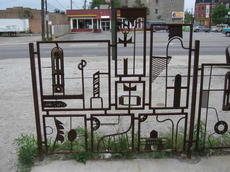 Scrap Iron Fence Part Two, Chicago, IL 2003