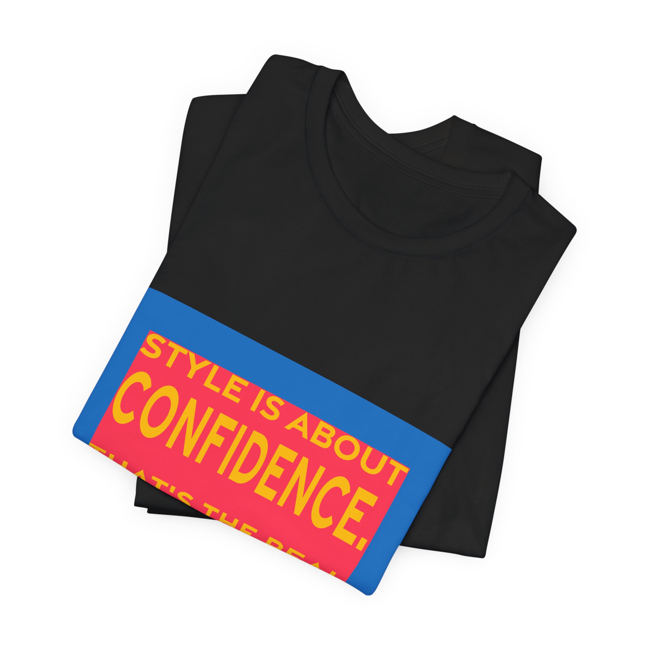 'Style is About Confidence' — Diane von Fürstenberg Quote Tee | RQuéV Black-on-White Literary Tee — Classic Tee - Image 7