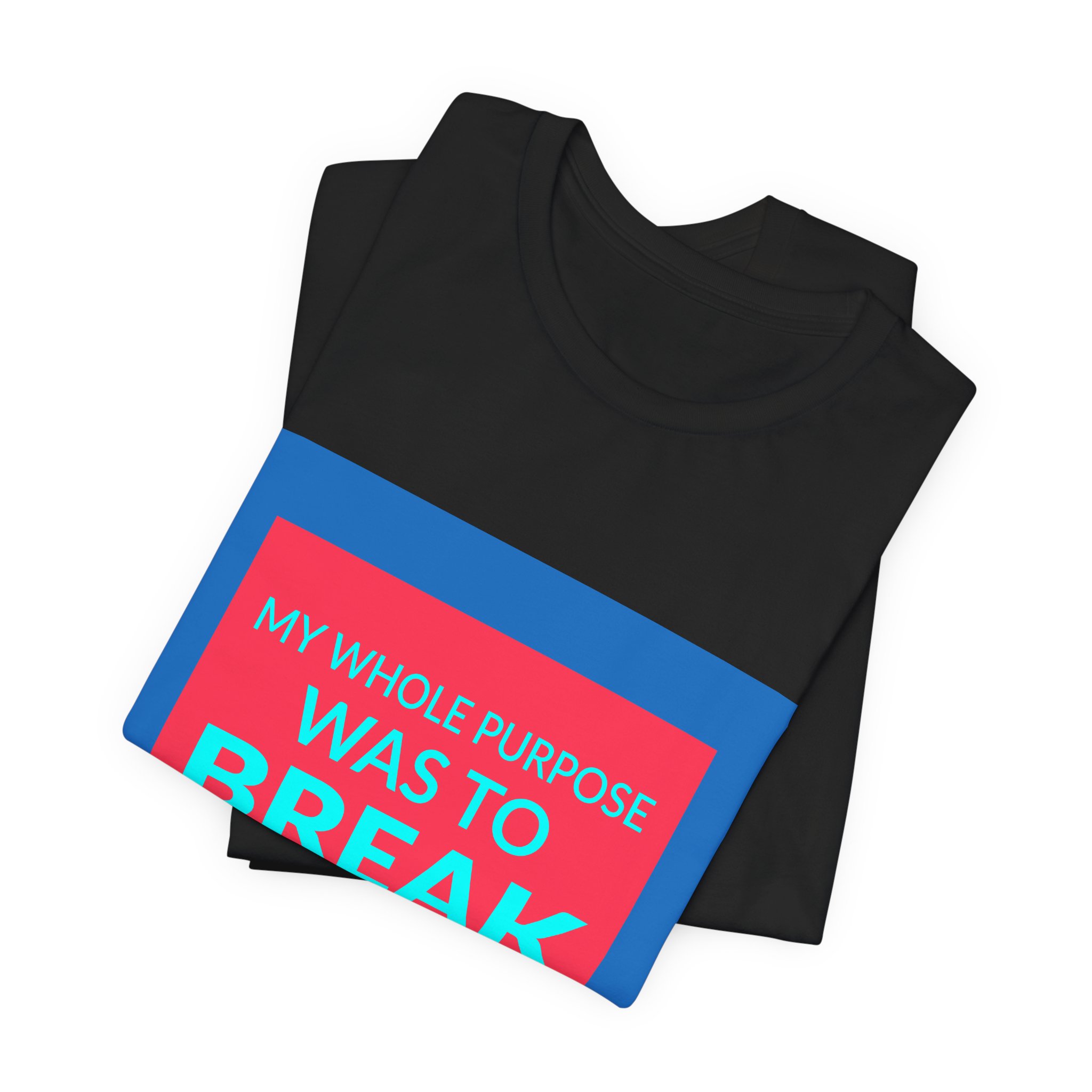 'My Whole Purpose Was to' — Shahzia Sikander Quote Tee | Wear Words Typographic Statement Tee — Classic Tee - Image 3
