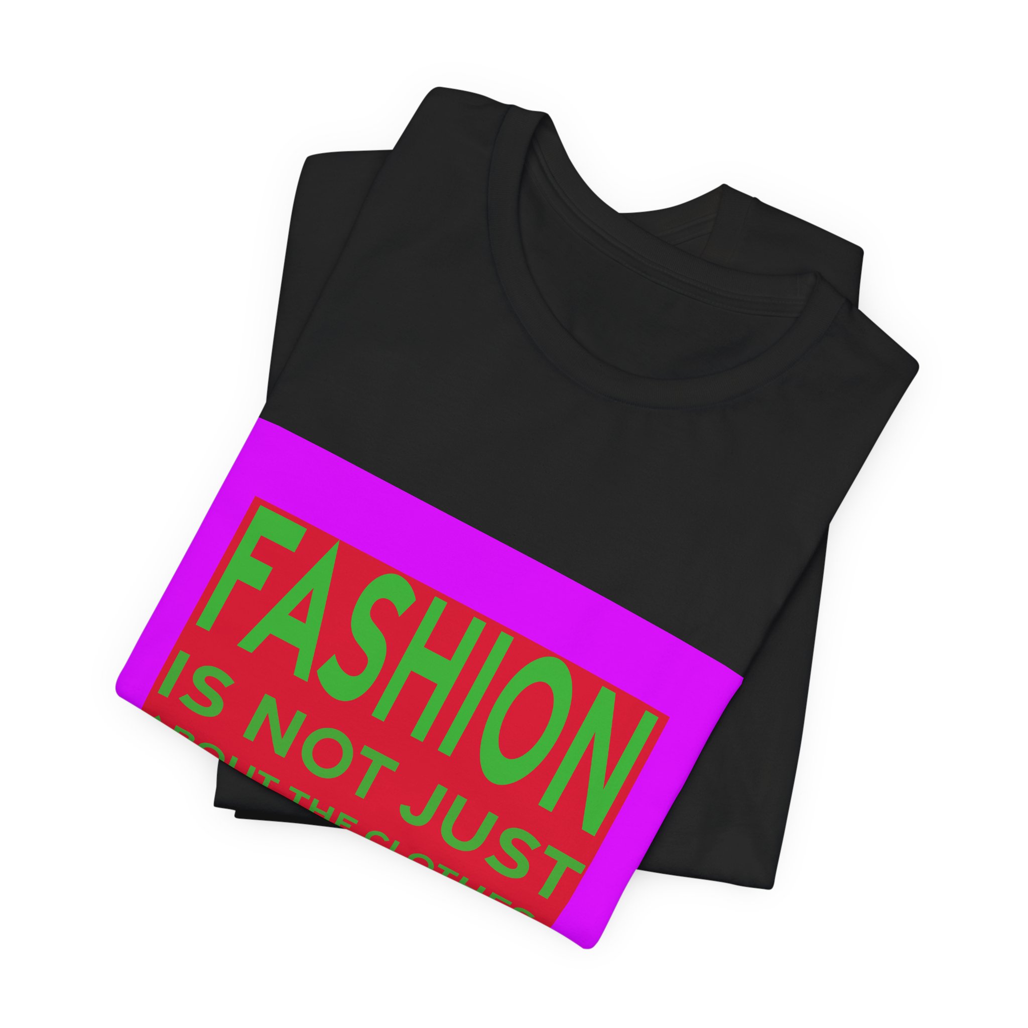 'Fashion is Not Just About' — Martin Margiela Quote Tee | RQuéV Black-on-White Literary Tee — Classic Tee - Image 8