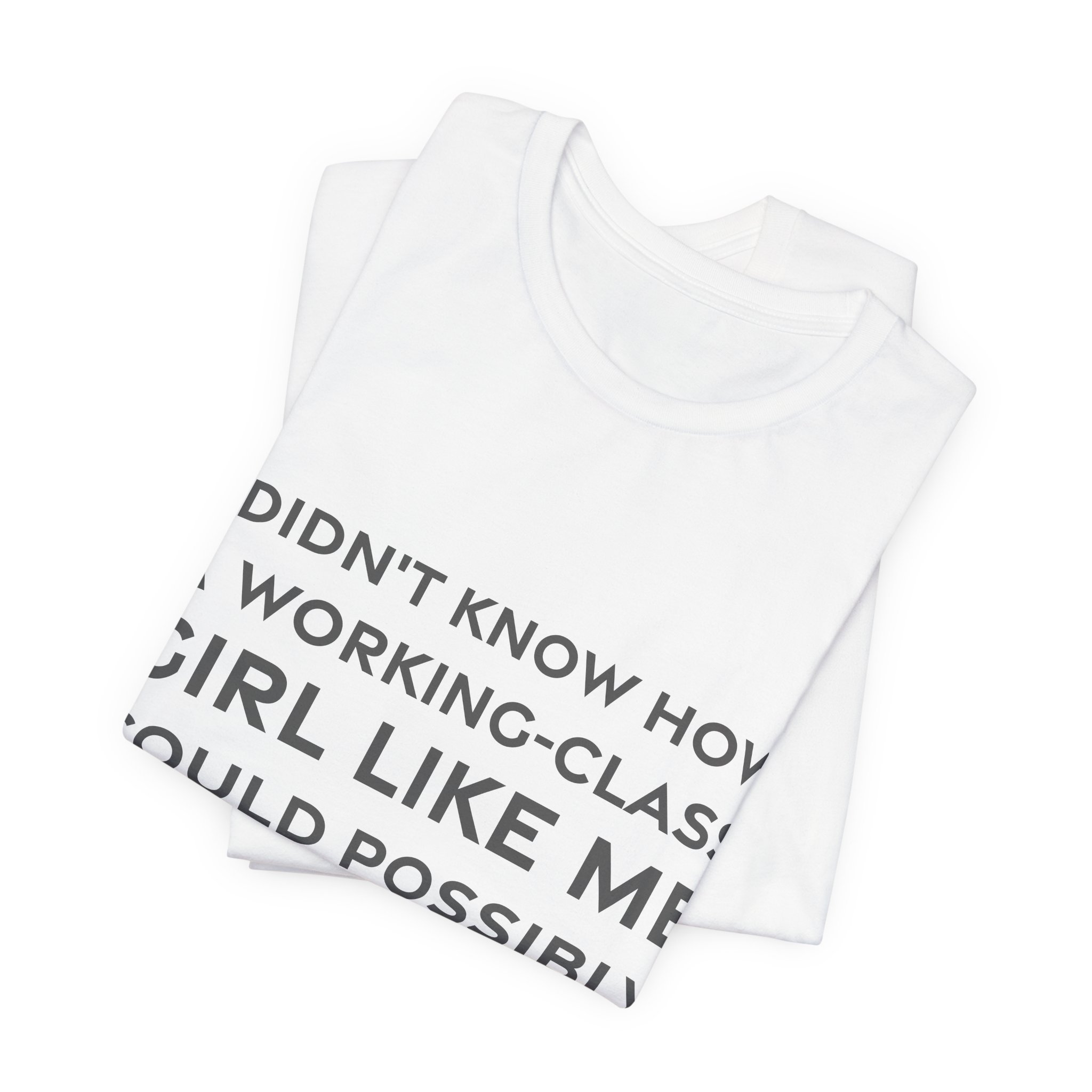 'I Didn't Know How a' — Vivienne Westwood Quote Tee | RQuéV Black-on-White Statement Shirt — Classic Tee - Image 3
