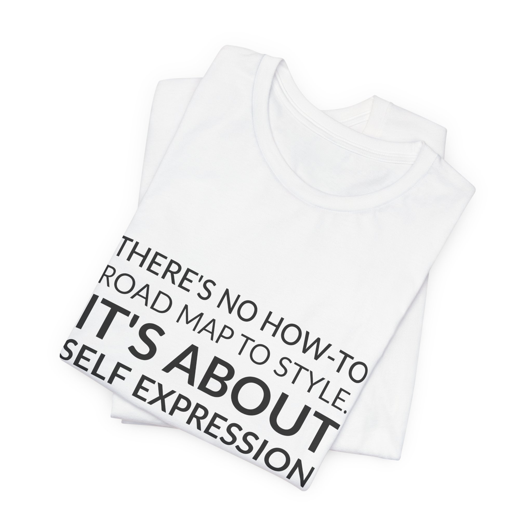 'There's No How-to Road Map to Style' — Iris Apfel Quote Tee | Wear Words Typographic Statement Tee — Classic Tee - Image 4
