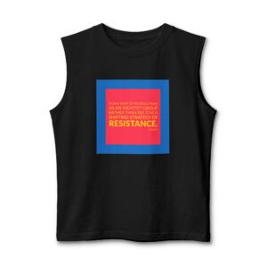 'People Want to Peg Being' — Wu Tsang Quote Tee | Wear Words Typographic Statement Tee — Muscle Tank