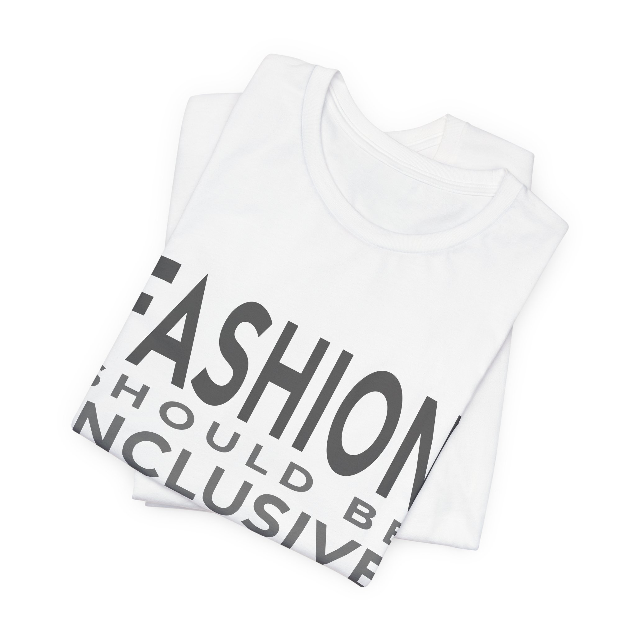 'Fashion Should Be Inclusive and' — Martin Margiela Quote Tee | RQuéV Typographic Statement Tee — Classic Tee - Image 7