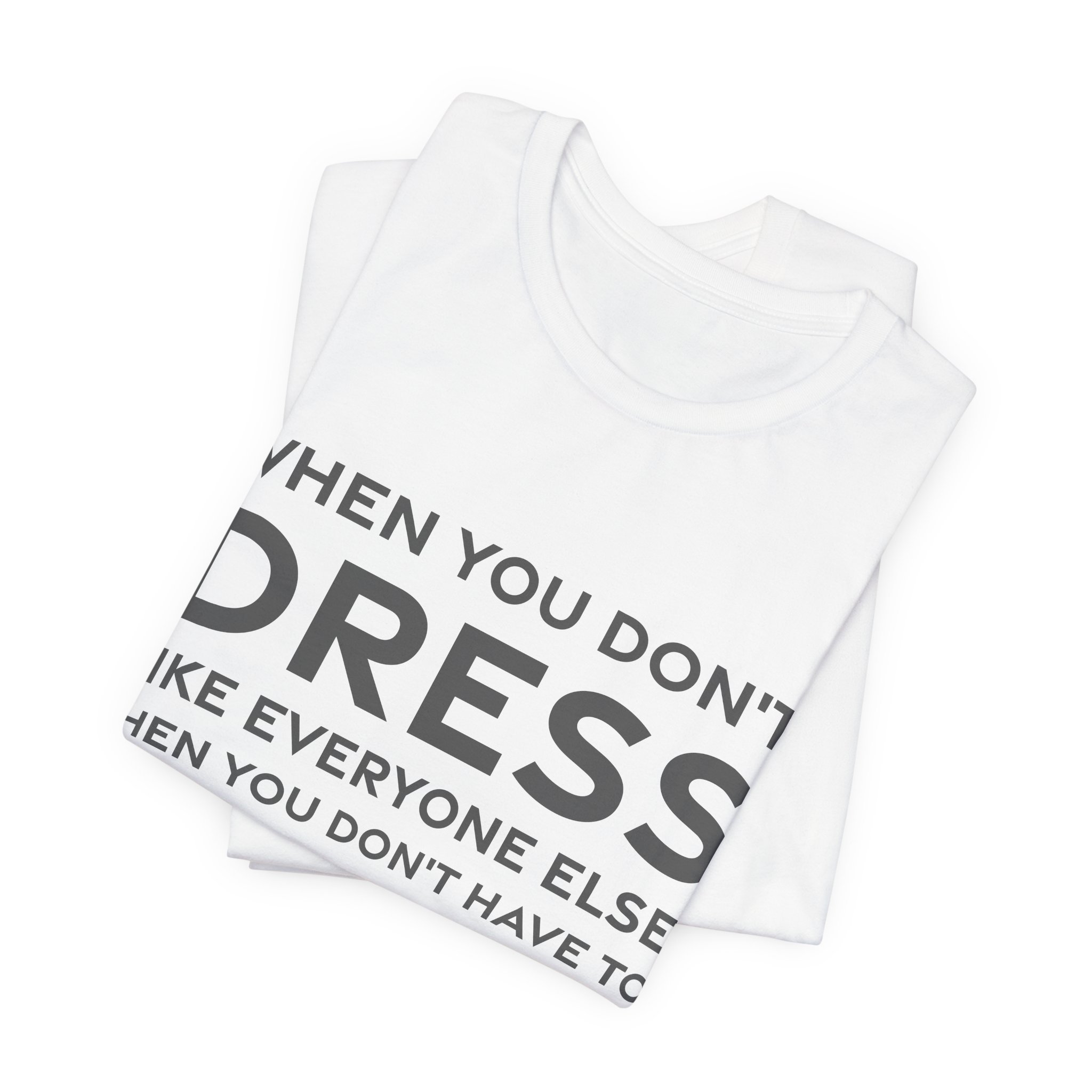 'When You Don't Dress Like' — Iris Apfel Quote Tee | RQuéV Black-on-White Literary Tee — Classic Tee - Image 8