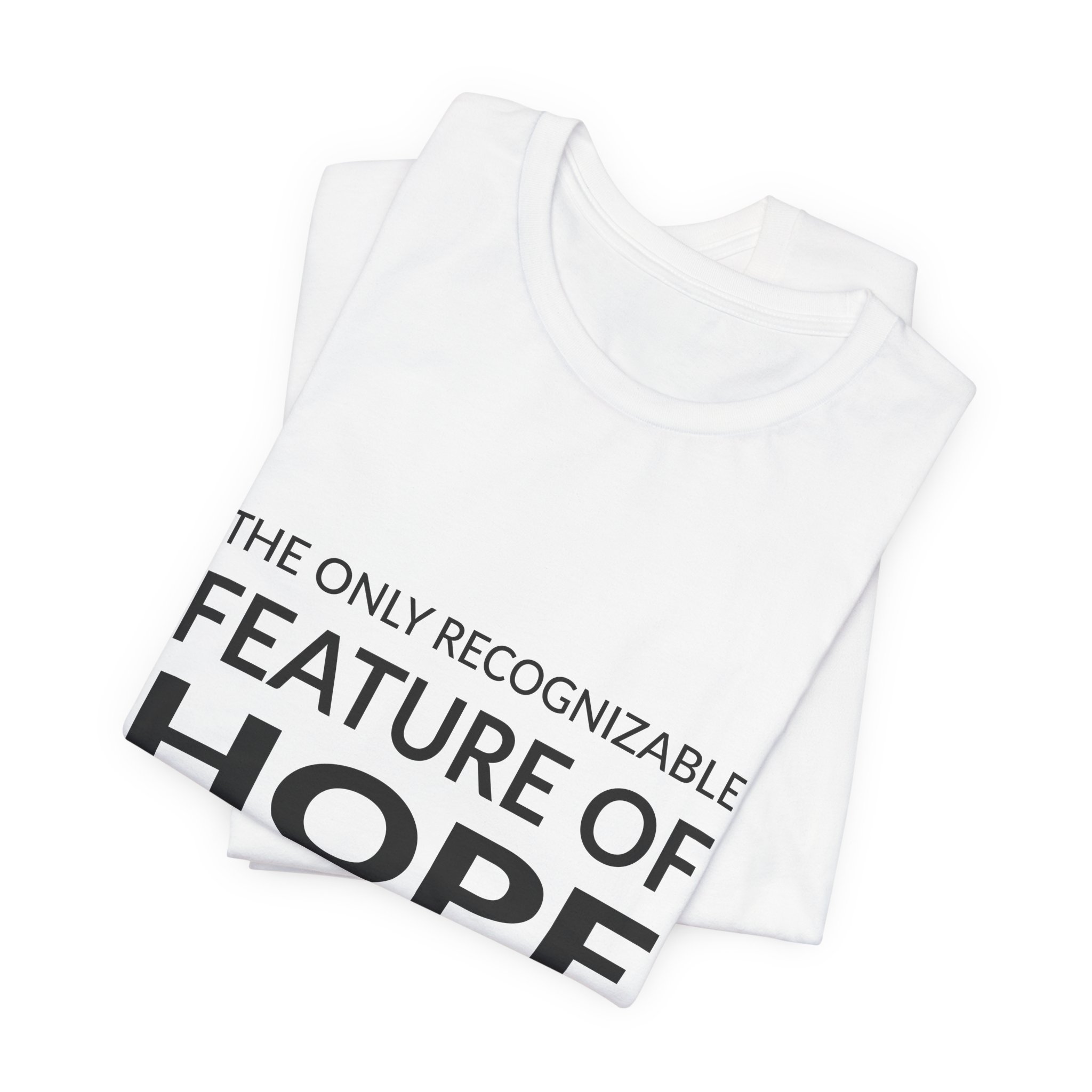 'The Only Recognizable Feature of' — Grace Paley Quote Tee | RQuéV Black-on-White Literary Tee — Classic Tee - Image 2