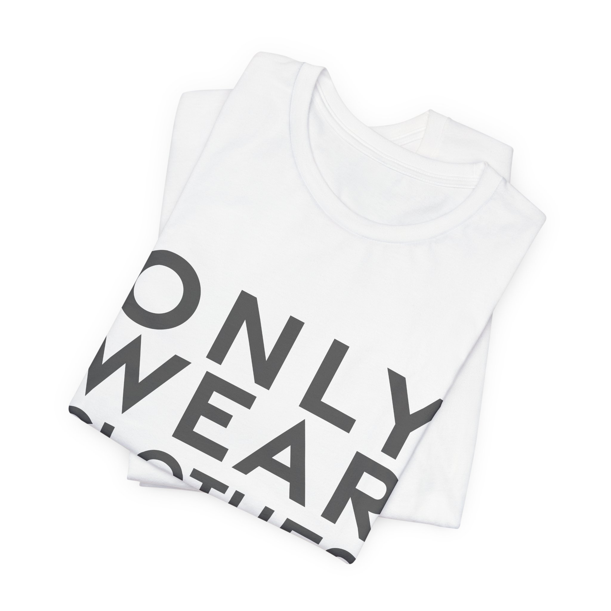 'Only Wear Clothes That Make' — Valentino Garavani Quote Tee | RQuéV Typographic Statement Tee — Classic Tee - Image 6