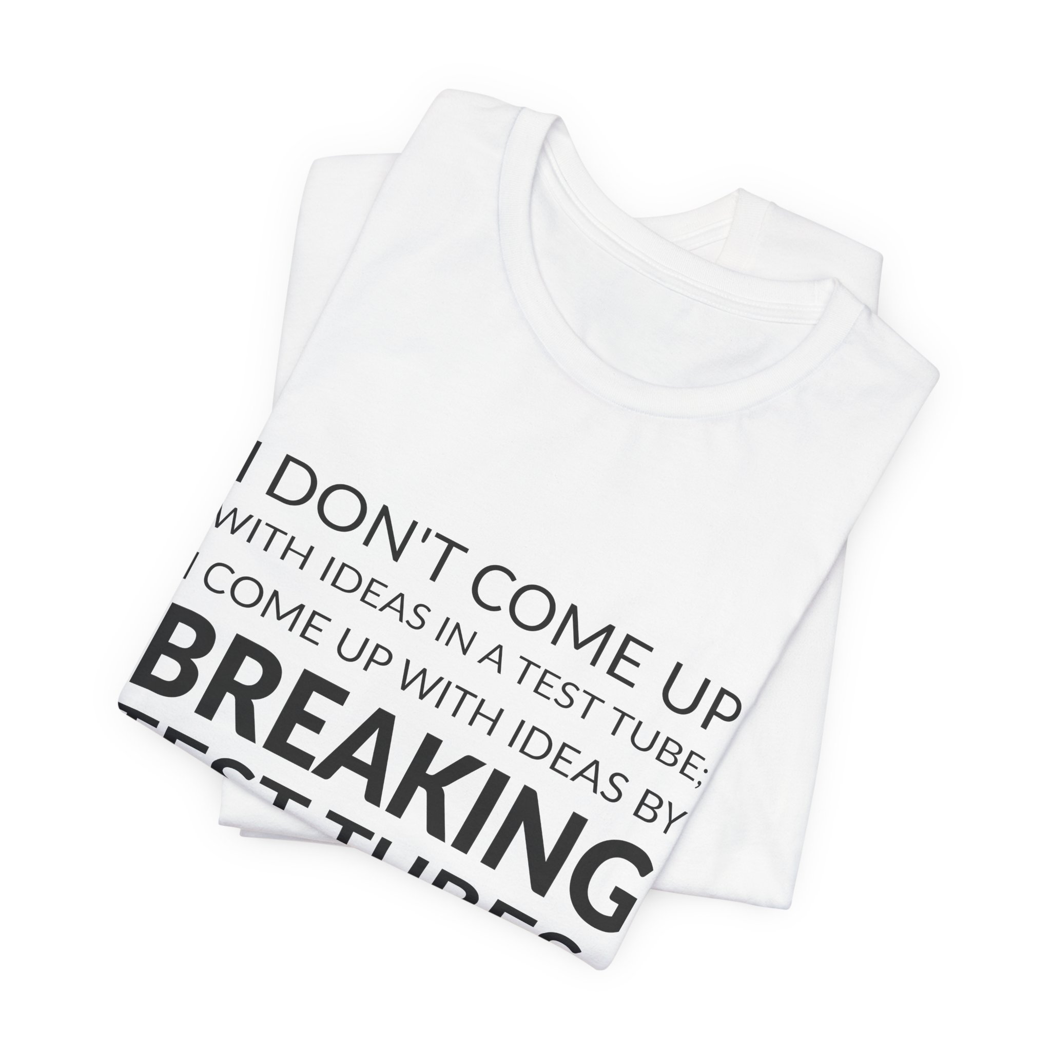 'That's How I've Always Been' — Virgil Abloh Quote Tee | Wear Words Black-on-White Literary Tee — Classic Tee - Image 7