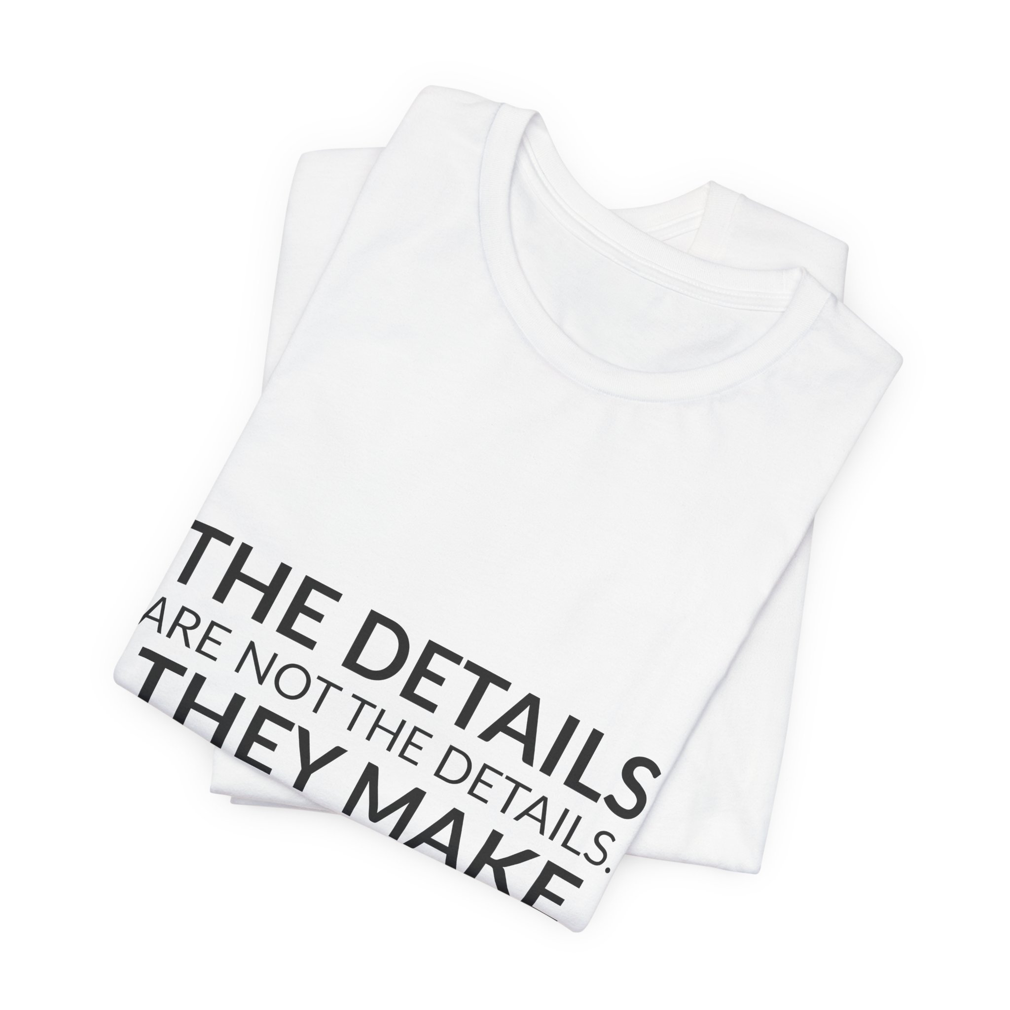 'They Make the Design' — Charles Eames Quote Tee | RQuéV Black-on-White Literary Tee — Classic Tee - Image 7