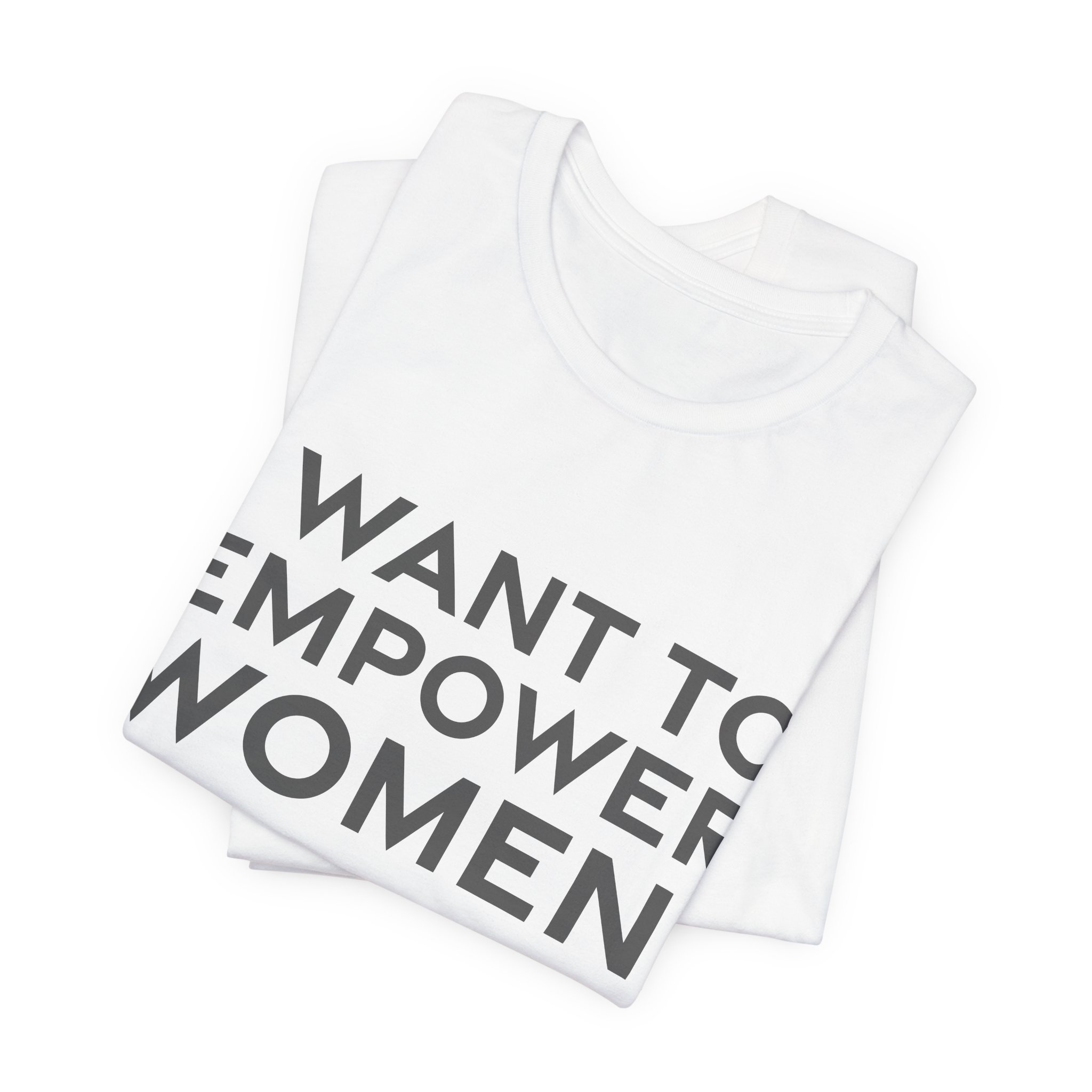 'I Want to Empower Women' — Alexander McQueen Quote Tee | RQuéV Black-on-White Statement Shirt — Classic Tee - Image 4