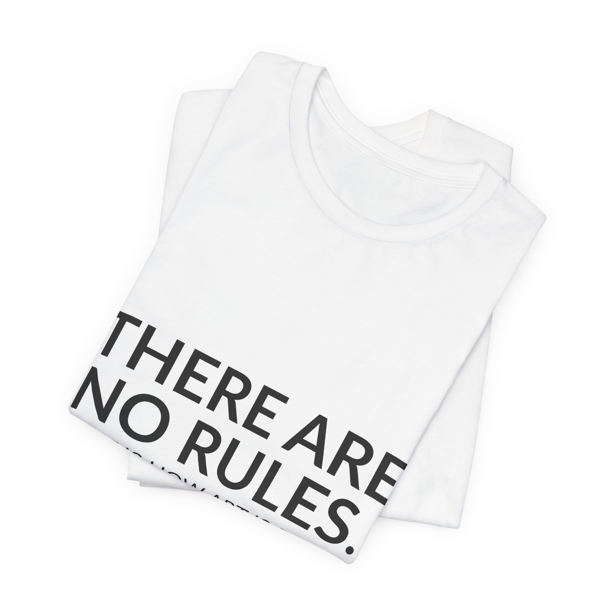'There Are No Rules' — Helen Frankenthaler Quote Tee | Wear Words Typographic Statement Tee — Classic Tee - Image 2