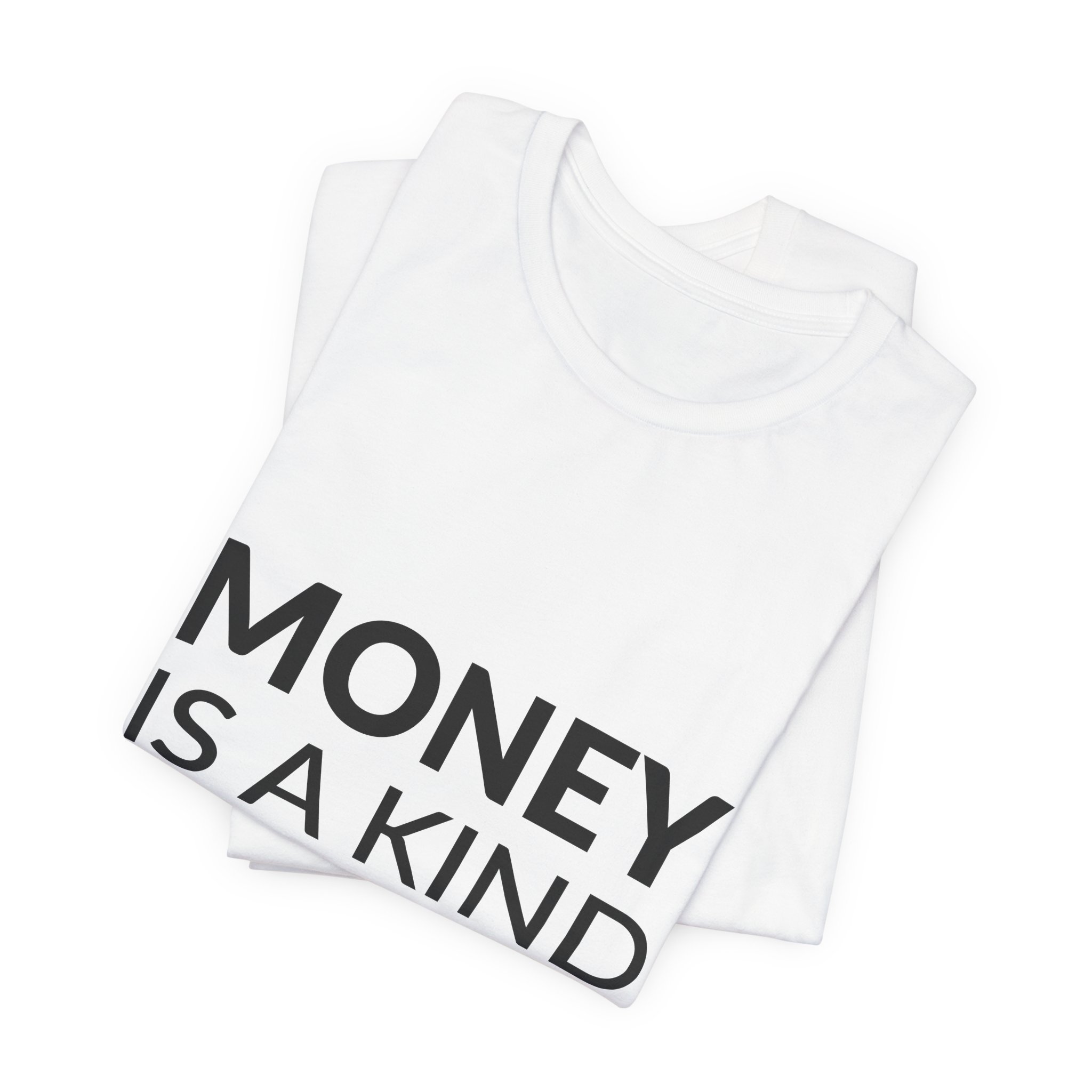 'Money is a Kind of Poetry' — Wallace Stevens Quote Tee | RQuéV Typographic Statement Tee — Classic Tee - Image 6