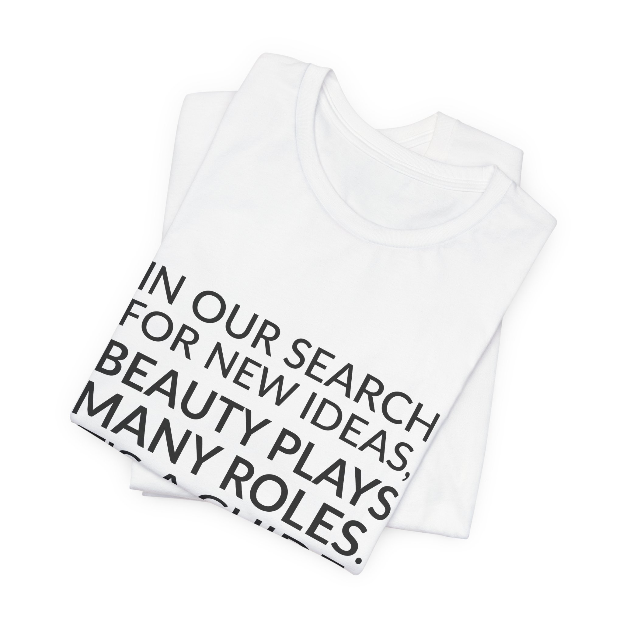 'It is Also a Systematic Bias' — Sabine Hossenfelder Quote Tee | Wear Words Typographic Statement Tee — Classic Tee - Image 5