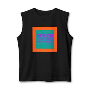 'Design is Intelligence Made Visible' — Lou Danziger Quote Tee | Wear Words Black-on-White Literary Tee — Muscle Tank