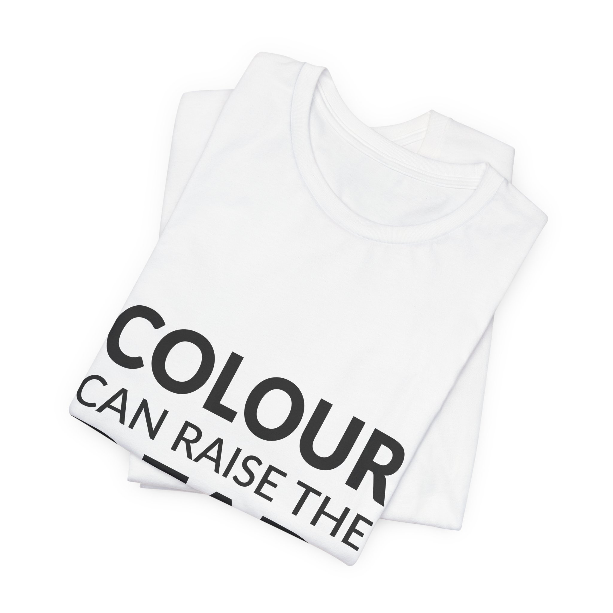 'Colour Can Raise the Dead' — Iris Apfel Quote Tee | Wear Words Typographic Statement Tee — Classic Tee - Image 5