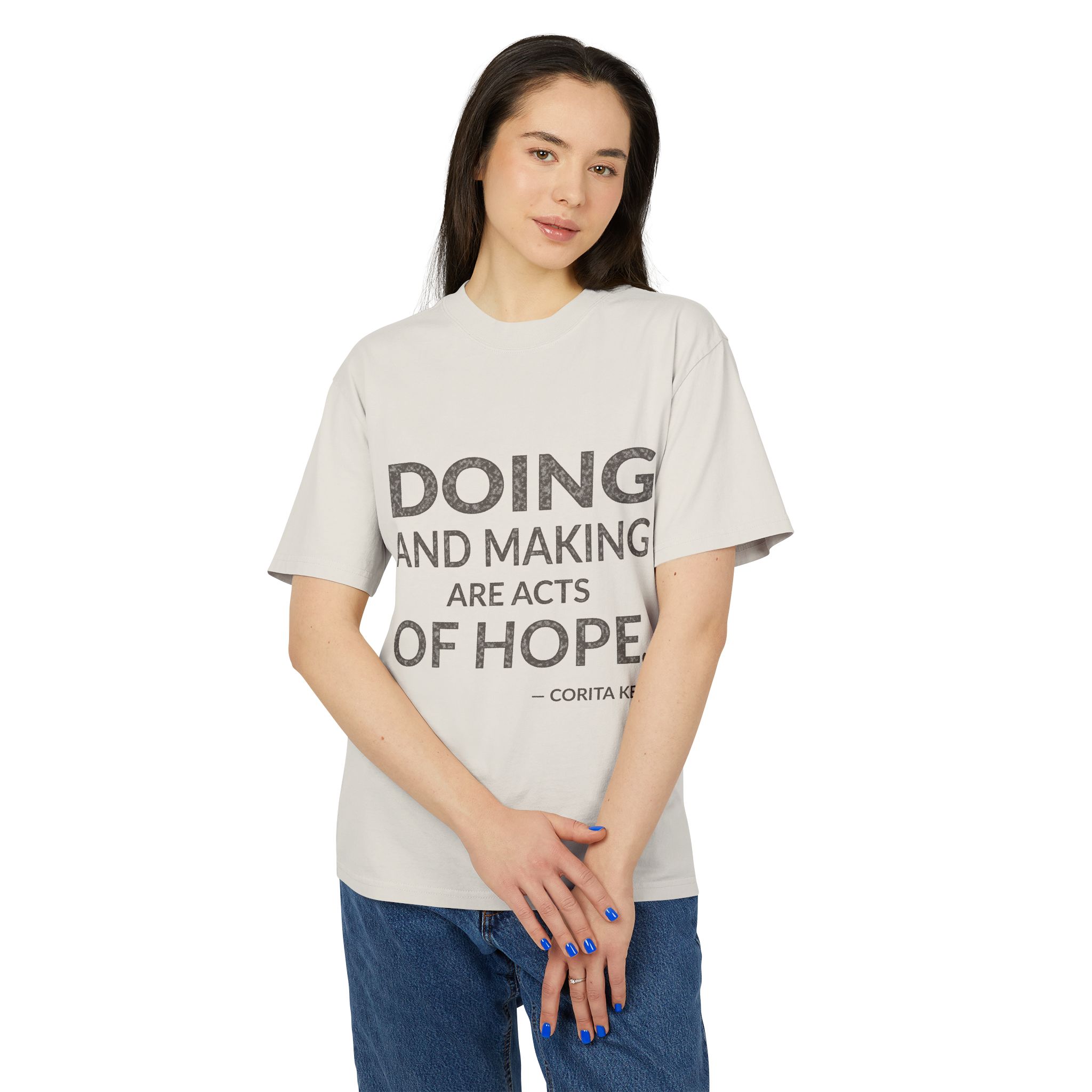 'Doing and making are acts of hope.' - Image 3