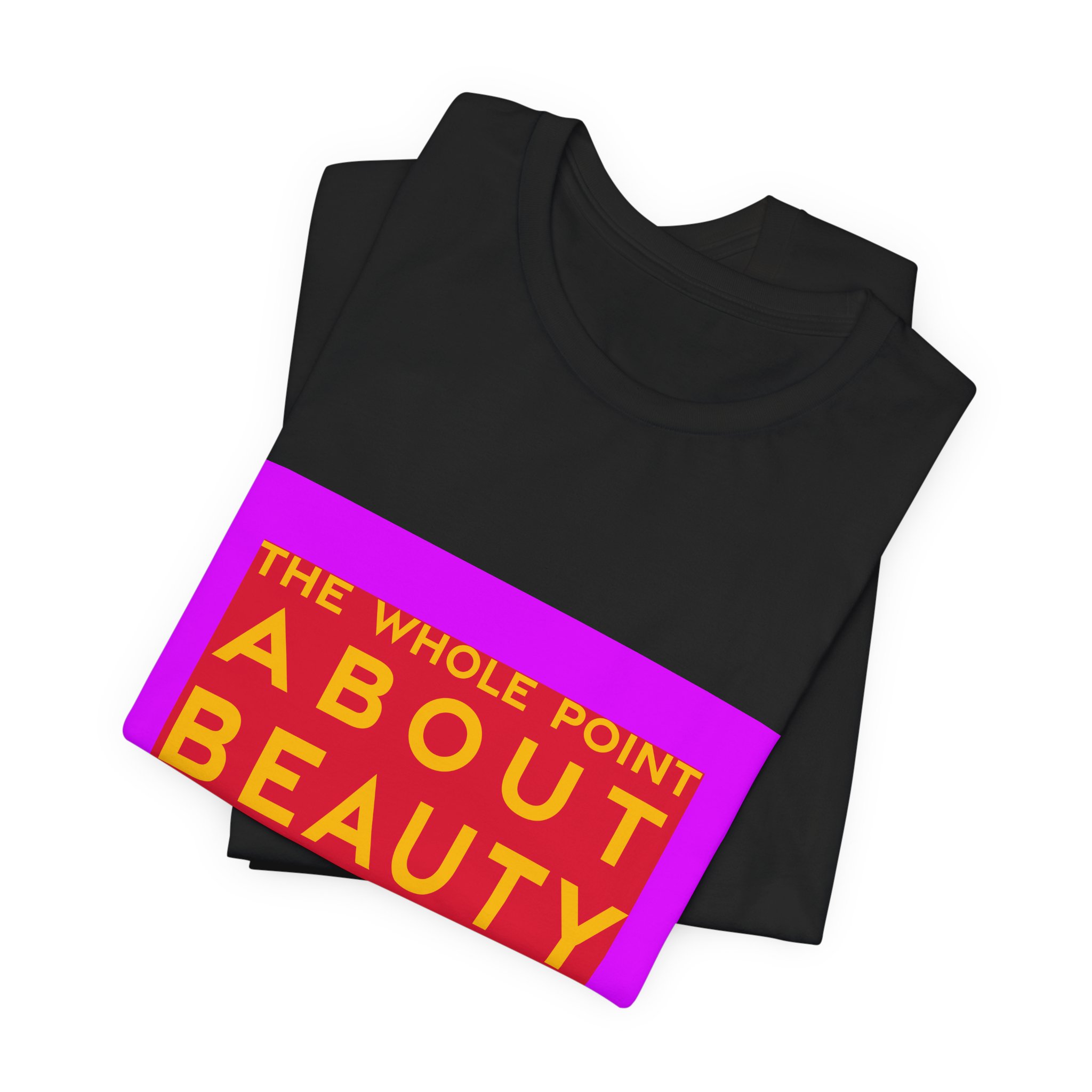 'The Whole Point About Beauty' — Diane von Fürstenberg Quote Tee | RQuéV Black-on-White Statement Shirt — Classic Tee - Image 6