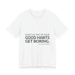 'Don't Let Any of Your' — Diane von Fürstenberg Quote Tee | Wear Words Black-on-White Literary Tee — Classic Tee