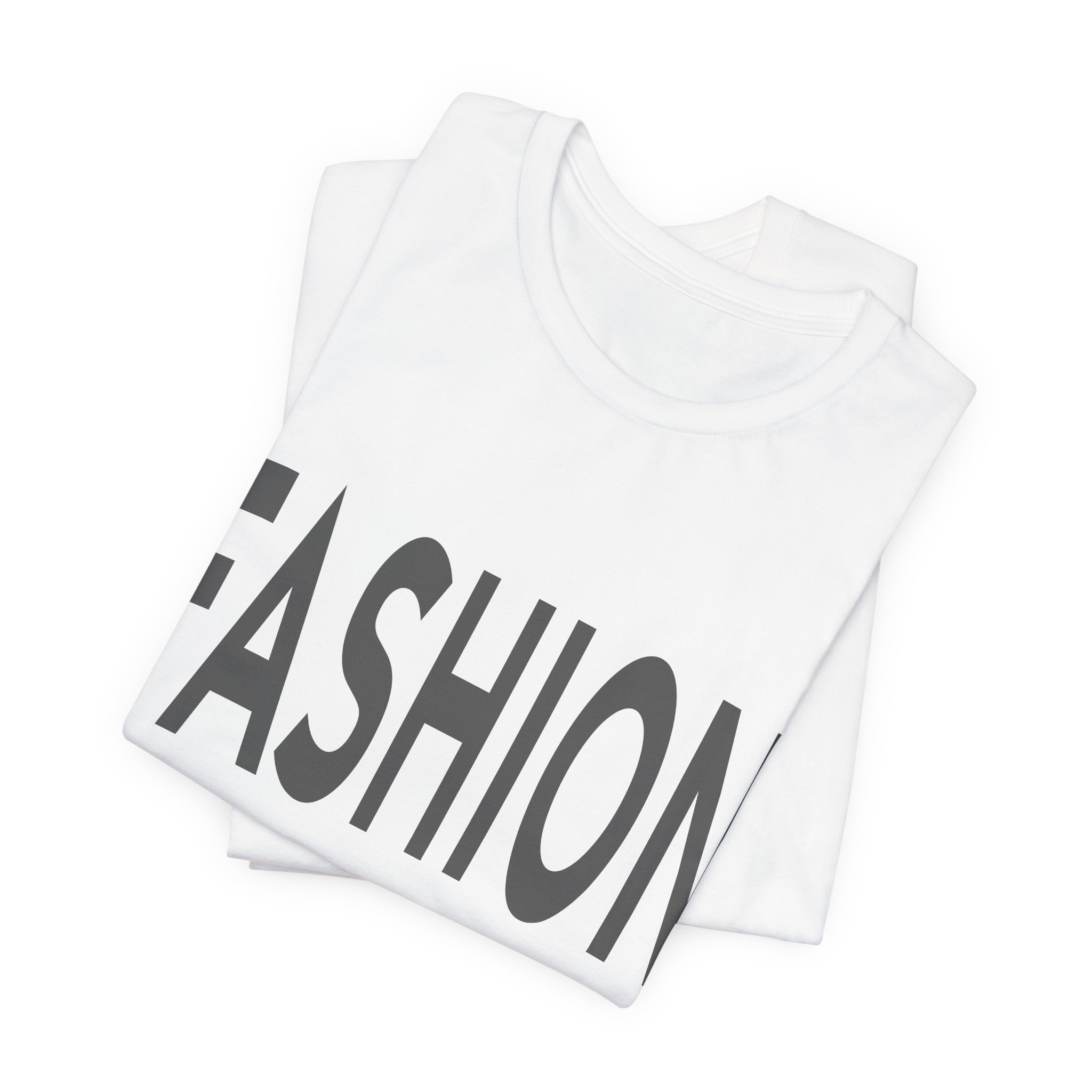 'Fashion is More Art Than Art is' — Andy Warhol Quote Tee | RQuéV Black-on-White Statement Shirt — Classic Tee - Image 4