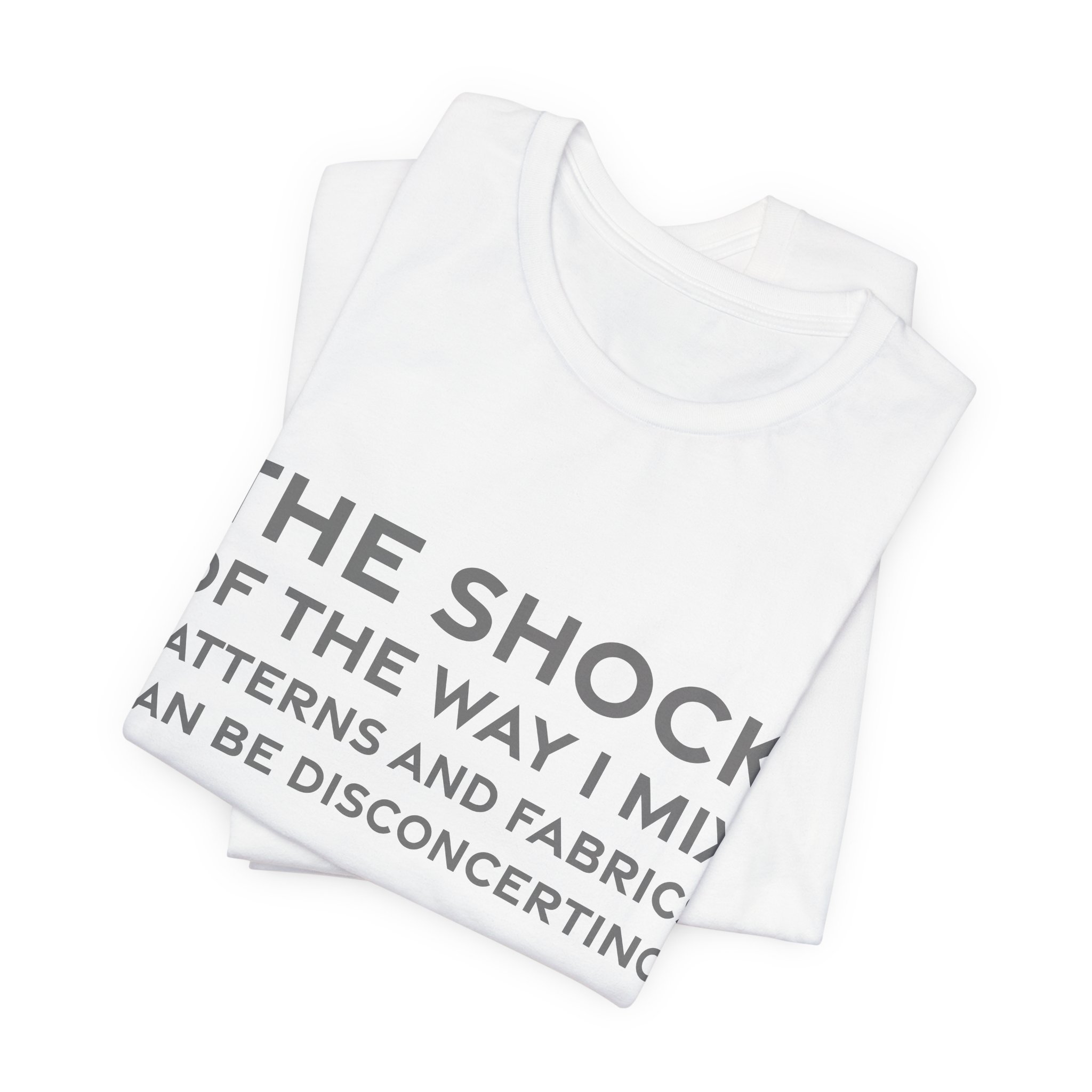 'The Shock of the Way' — Jean Paul Gaultier Quote Tee | RQuéV Black-on-White Statement Shirt — Classic Tee - Image 5