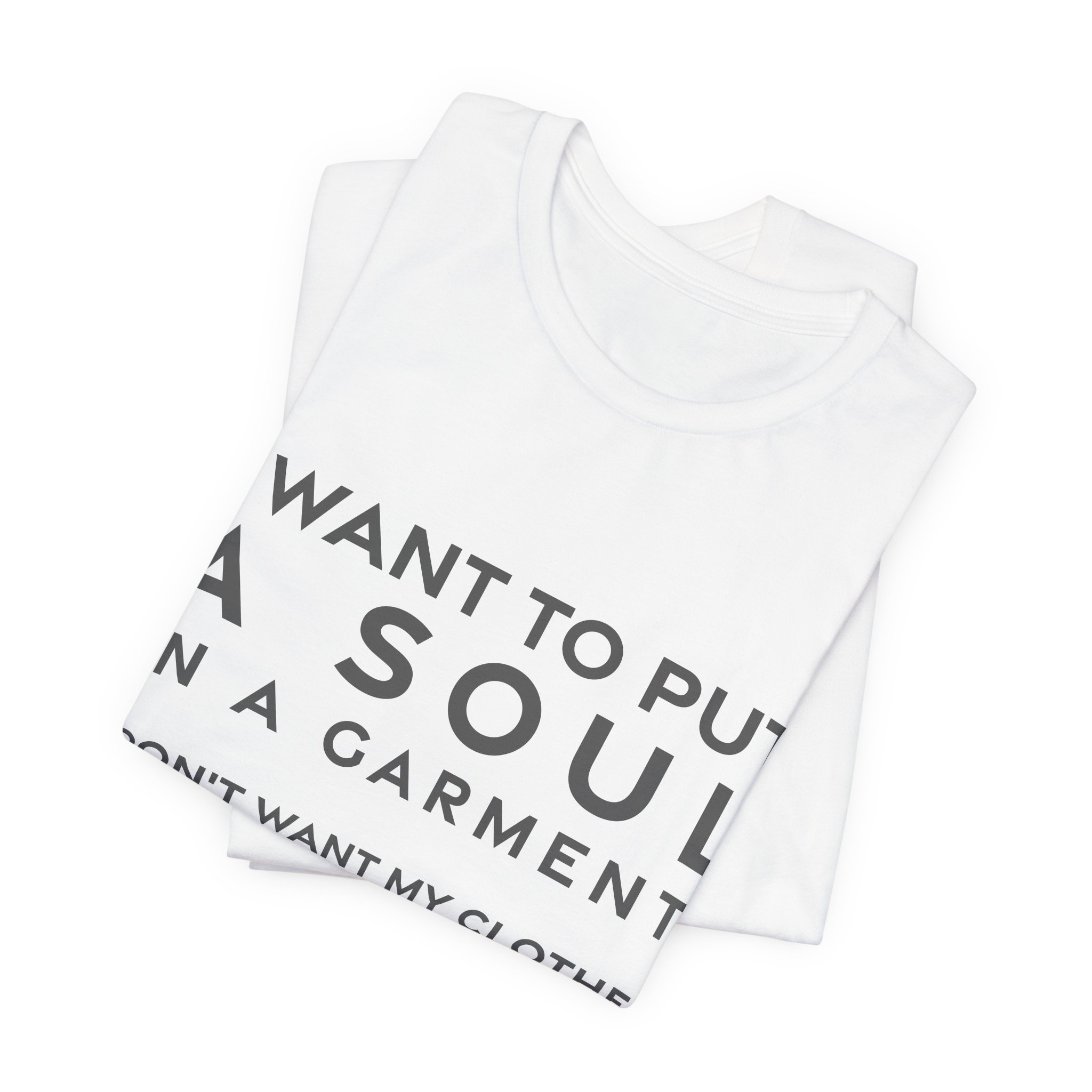 'I Want to Put a' — Ann Demeulemeester Quote Tee | RQuéV Black-on-White Literary Tee — Classic Tee - Image 4