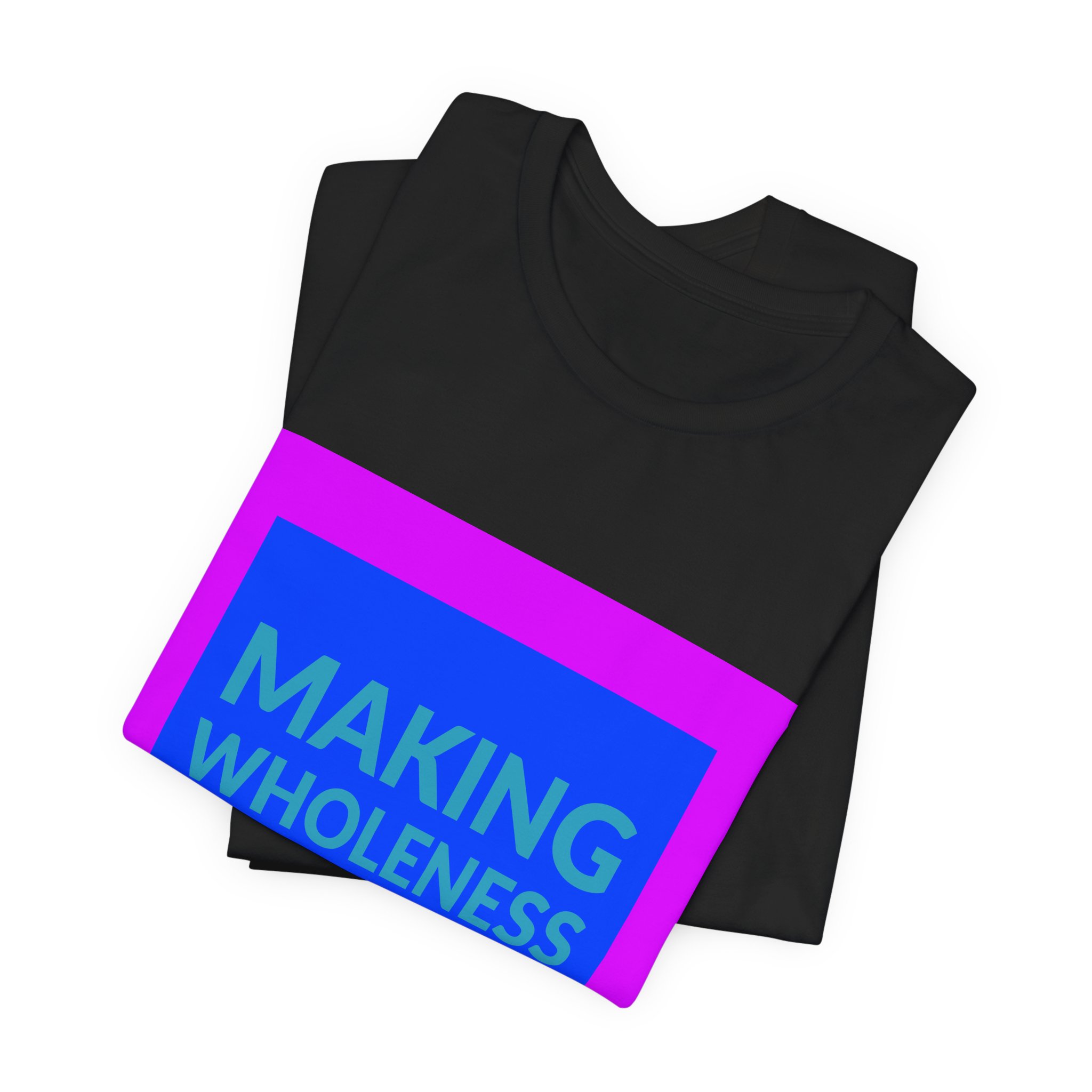 'Making Wholeness Heals the Maker' — Christopher Alexander Quote Tee | RQuéV Black-on-White Statement Shirt — Classic Tee - Image 5