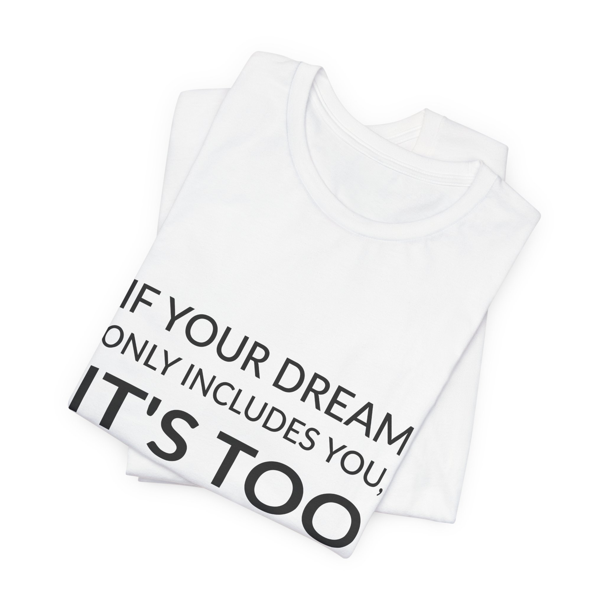 'If Your Dream Only Includes' — Ava DuVernay Quote Tee | Wear Words Black-on-White Literary Tee — Classic Tee - Image 6