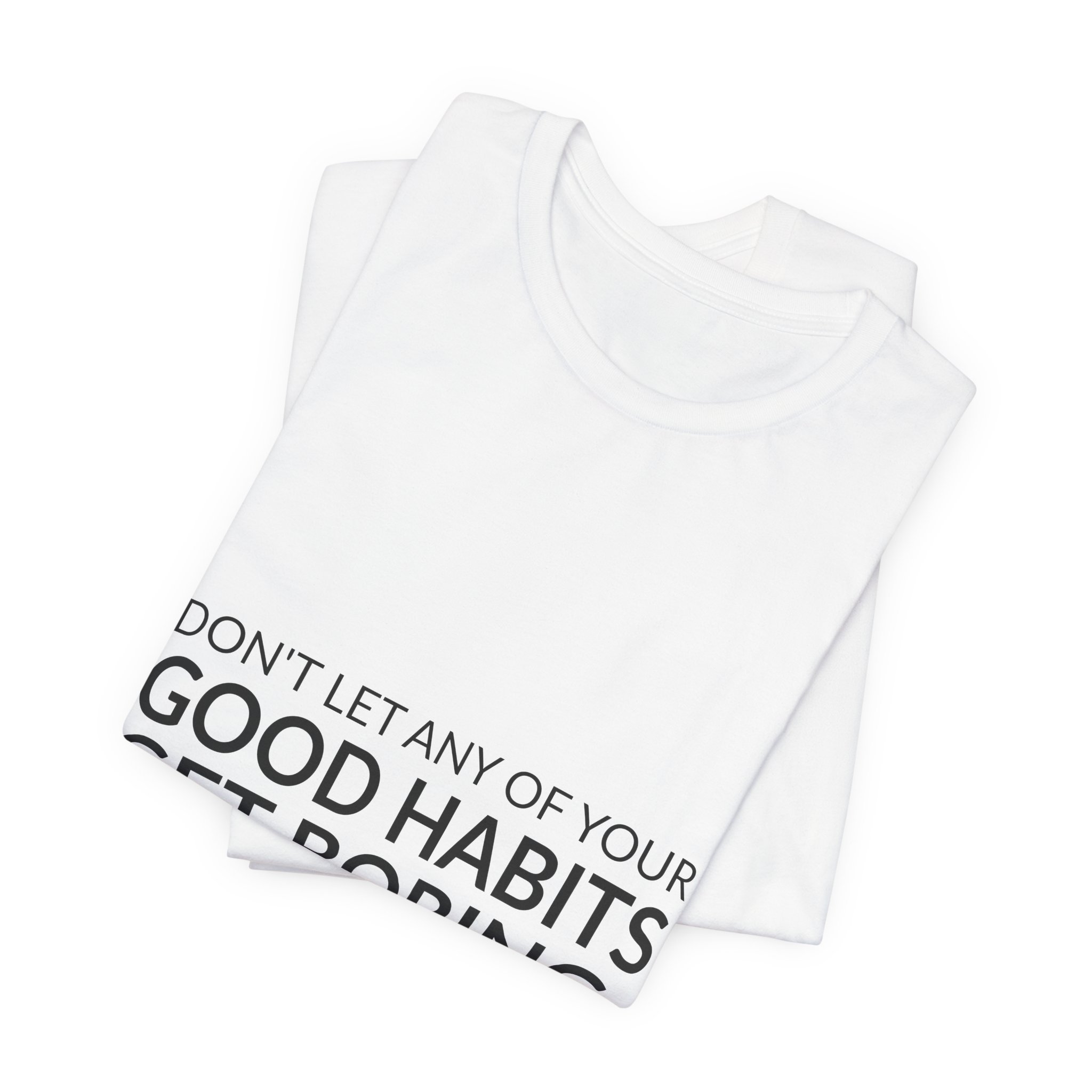 'Don't Let Any of Your' — Diane von Fürstenberg Quote Tee | Wear Words Black-on-White Literary Tee — Classic Tee - Image 2