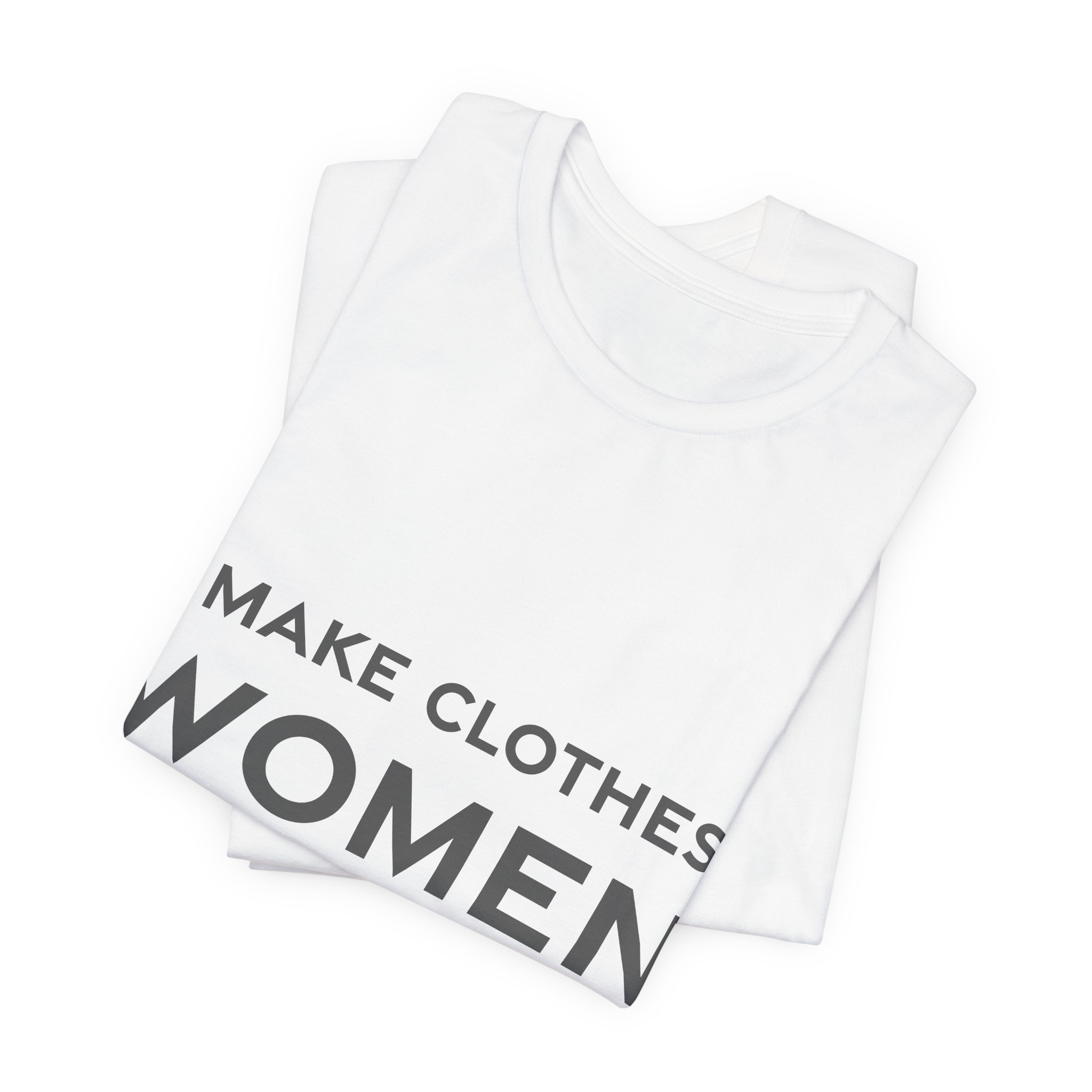 'I Make Clothes, Women Make Fashion' — Azzedine Alaïa Quote Tee | RQuéV Black-on-White Literary Tee — Classic Tee - Image 8